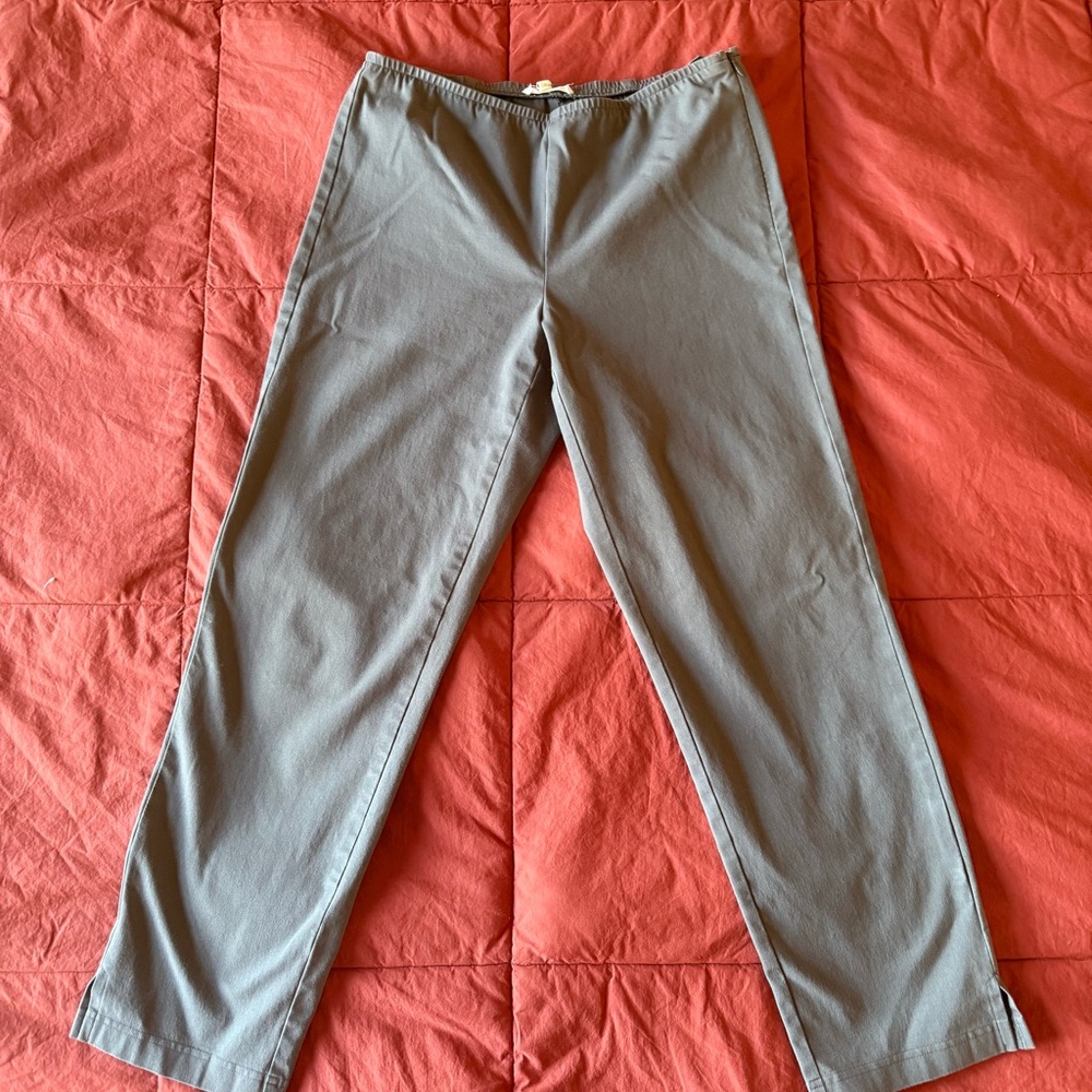 Vintage Eileen Fisher Gray Chinos - Ankle Length - size XS